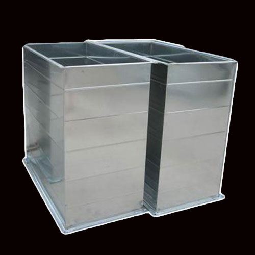 Durable using low price building rectangular galvanized exhaust tdf flange duct