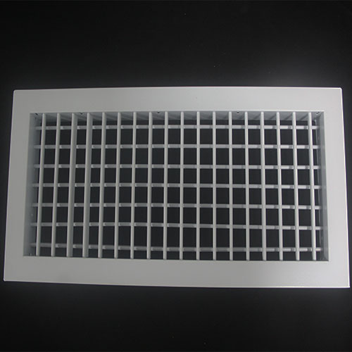 Air Conditioning Aluminum Ceiling Ventilation Hotel Double Deflection Air Grille