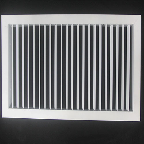 Aluminum single deflection supply air grille